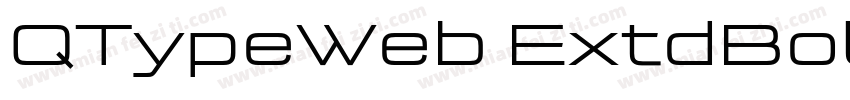 QTypeWeb ExtdBold W03 Regular字体转换